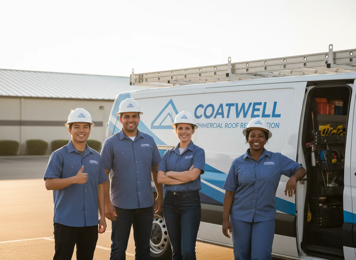 Commercial roof coating company in Philip, SD